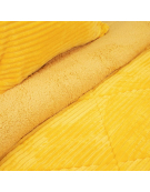 CUBRECAMA COTELON C/SH 1.5P MOSTAZA 