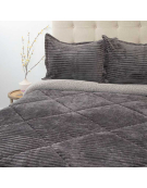 CUBRECAMA COTELON C/SH 2.0P GRIS 