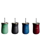 MATE ACERO INOX CON BOMBILLA