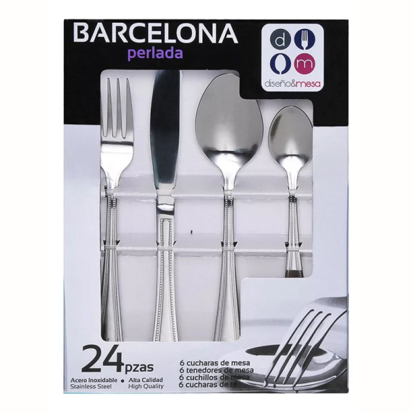 SET CUCHILLERIA 24 PIEZAS BARCELONA SEARCH 