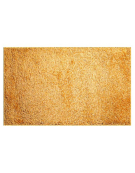 BAJADA DE CAMA SHAGGY LISA 60X100 AMARILLA 