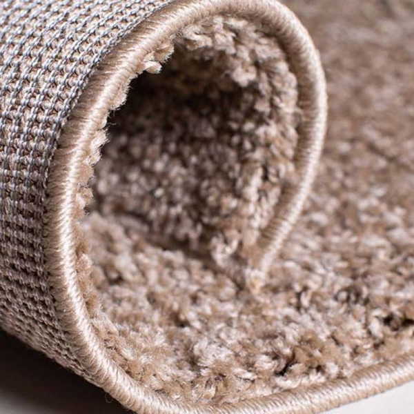 BAJADA DE CAMA SHAGGY LISA 050X090 BEIGE 