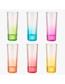 SET 6 VASOS 5.5CL CANCUN COLOR 