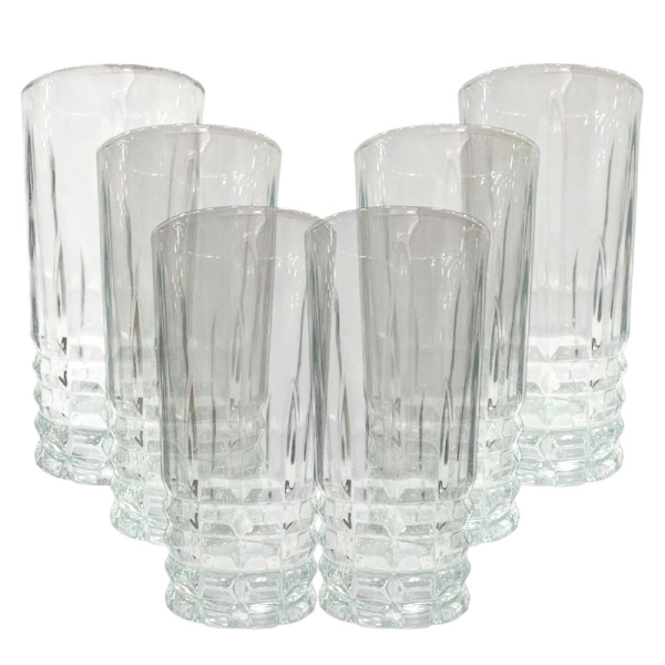 SET 6 VASOS ALTO ROLLINS 380ML 