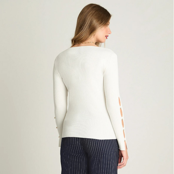IMP POLERA TEJIDO 816508 BLANC