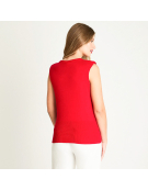 IMP POLERA TEJIDA 106510 ROJO