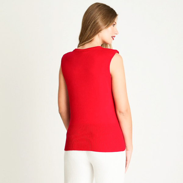 IMP POLERA TEJIDA 106510 ROJO