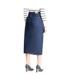 IMP FALDA LARGA DENIM 306507