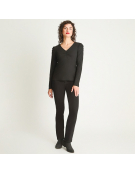 IMP POLERA RIB 106621 NEGRO