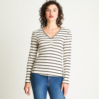 IMP POLERA RIB 106621 LIST AZU