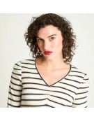 IMP POLERA RIB 106621 LIST AZU