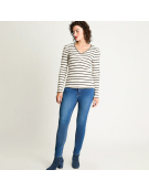 IMP POLERA RIB 106621 LIST AZU
