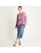 IMP POLERA PRINT 106626 MAGENT