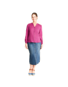 IMP BLUSA MACRAME MAGENTA