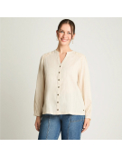IMP BLUSA APLIC MACRAME BEIGE