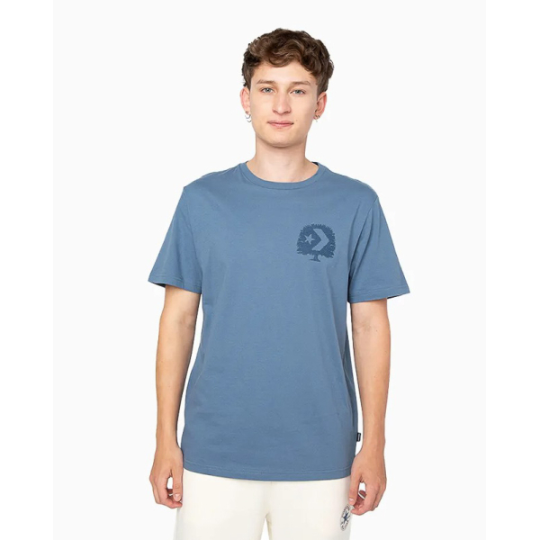 POLERA THINK OUTSIDE LAKE BLUE