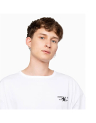 POLERA LICENCE PLATE WHITE