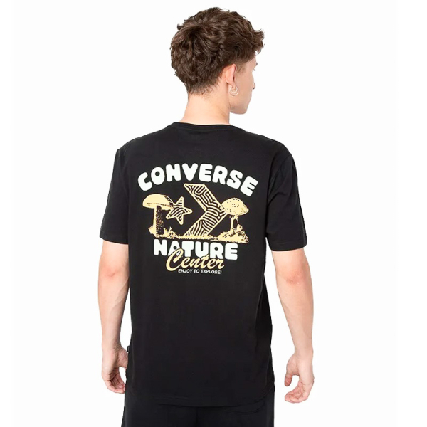 POLERA NATURE CENTER BLACK