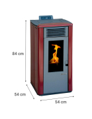 CALEFACTOR PELLET ALASKA 850 B 