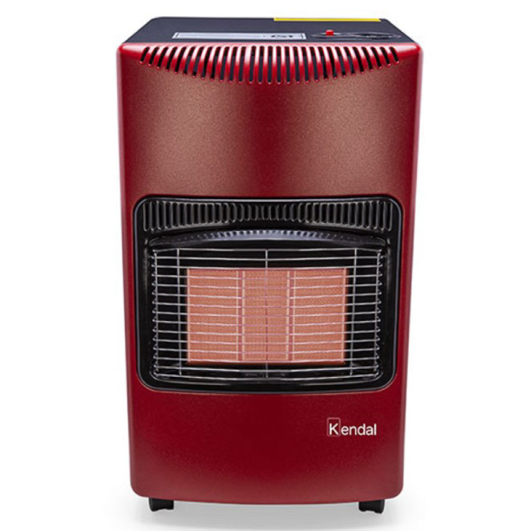 ESTUFA A GAS KGQ-15R ROJA/NEGR 