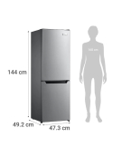 REFRIGERADOR LRB-180DFI INOX 