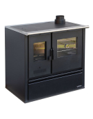 COCINA LEÑA AUSTRAL 90X60 NEGRA 