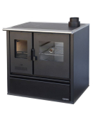 COCINA LEÑA AUSTRAL 90X60 NEGRA 