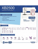 MAQUINA DE COSER XB2500CL 