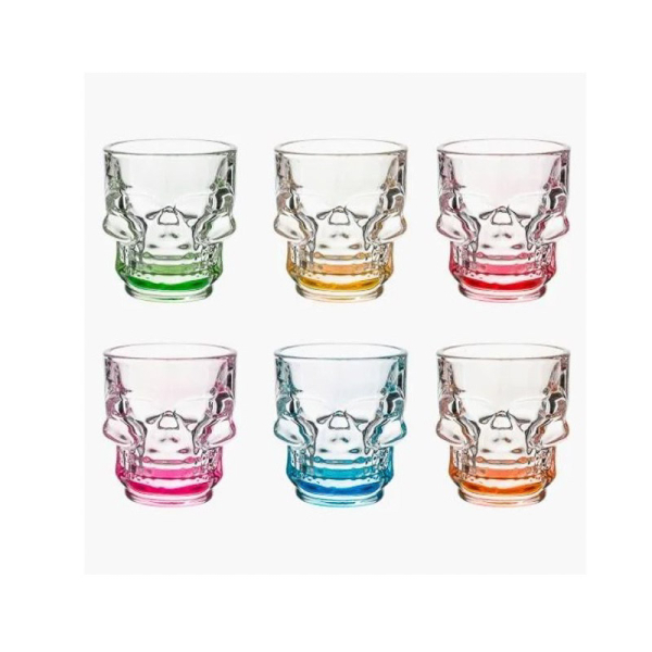 SET 6 VASOS SHOT 5CL XCARET 