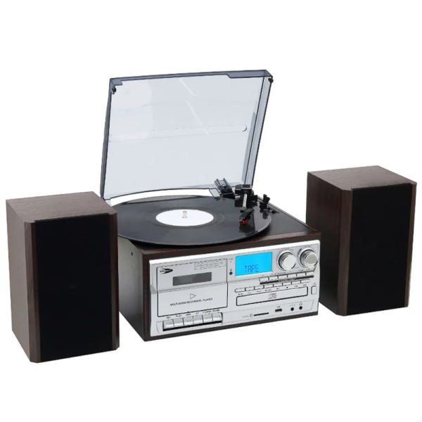 TORNAMESA BT. CD Y CASSETTE 
