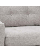 SOFA PETRY 3 CPO LAURENT SMOKE 