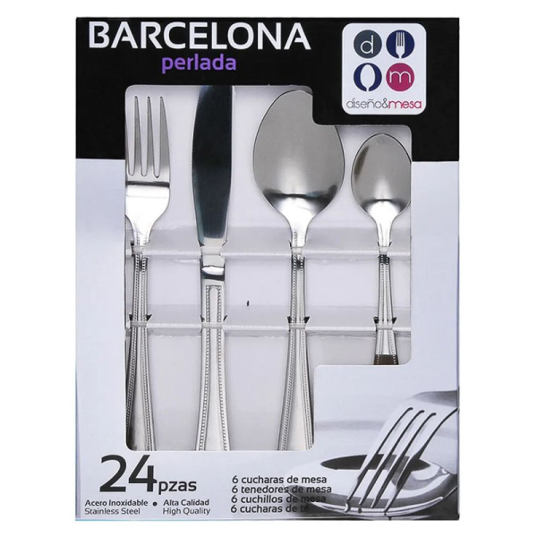 SET CUCHILLERIA 24 PIEZAS BARCELONA SEARCH 