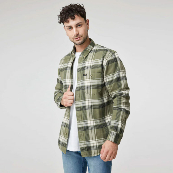 CAMISA ESCOCES LEME 144116 GRE