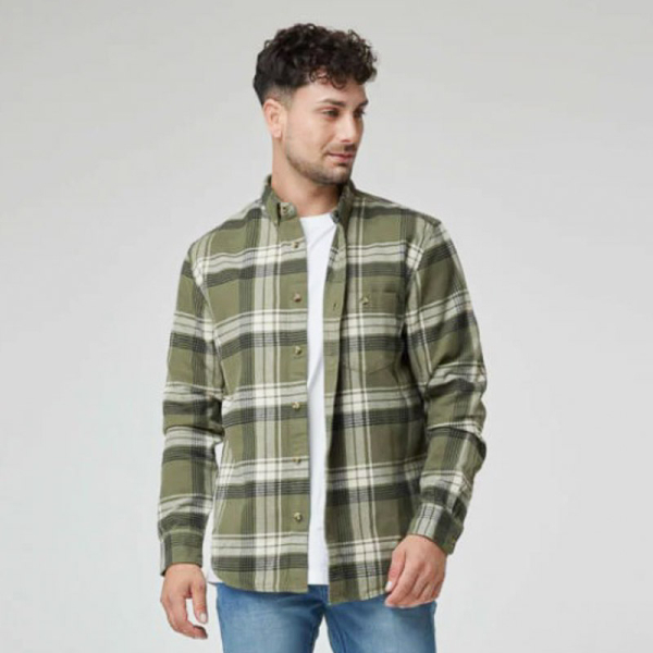 CAMISA ESCOCES LEME 144116 GRE