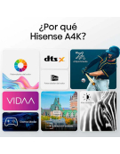 TV LED 43" 43A4K SMART TV 