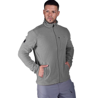 POLAR FULL ZIPPER CRESS GREY