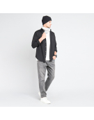 CAMISA 1 BOLSILLO BISHF42 NEGRO
