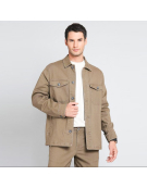 CHAQUETA GABARDINA CAFE BISHG3
