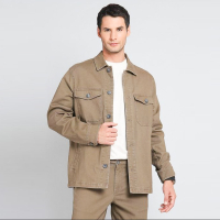 CHAQUETA GABARDINA CAFE BISHG3