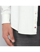 CAMISA 1 BOLSILLO BISHF42 CRUDO