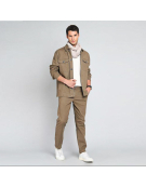 CHAQUETA GABARDINA CAFE BISHG3