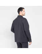 CHAQUETA GABARDINA AZUL BISHG3