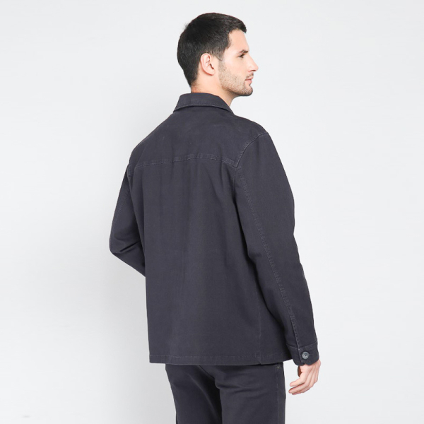 CHAQUETA GABARDINA AZUL BISHG3