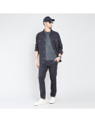 CHAQUETA GABARDINA AZUL BISHG3