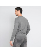 SWEATER POLO BISHI21 GRIS