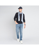 SWEATER POLO BISHI21 AZUL NAVY