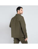 CHAQUETA GABARDINA OLIVA BISHG