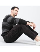 PANTALON CARGO BISHB11 NEGRO