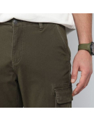 PANTALON CARGO BISHB11 OLIVA
