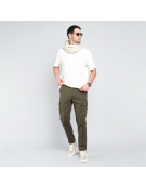 PANTALON CARGO BISHB11 OLIVA